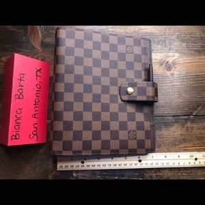 ❤️Damier Ebene Medium Agenda Cover❤️